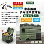 【MRK】艾比酷 行動冰箱 軍綠色 MILITARY STYLE MS-55 保固2年 雙槽雙溫控 車用冰箱 變壓器另購