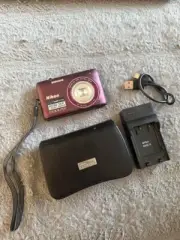 Nikon Coolpix Model Number # S4100 14.0 MP Camera Plum Purple