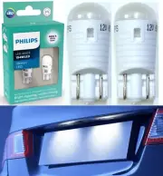 Philips Ultinon LED Light 158 White 6000K Two Bulb License Plate Tag Replace JDM