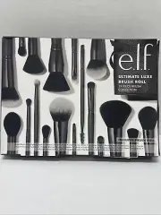 Elf Ultimate 19 Piece Makeup Brush Collection W Brush Roll