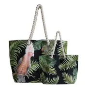 Maison by Rapee OLIVIER Black Reversible Tote Bag