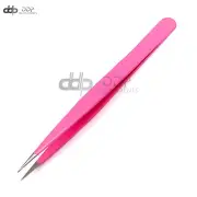 Hair Sharp Tweezers For Facial Hair, Ingrown,Nose Hair Removal Pointy (Pink)
