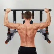 Pull Up Bar Raise Dip Station Vertical Knee Exercise Equipment Home Wall-Mount