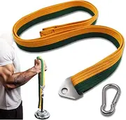Arm Wrestling Pronation Belt Strap- 79" Durable Non-Slip Strap with Stainless Steel Triangle Buckle for Pronation and Back Pressure Forearm Strength Training