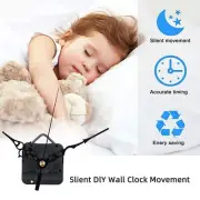 Silent Quartz Movement Wall Clock Mechanism Replacement Part Repair Kit DIY
