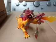 SAFARI PEDIA 3 HEADED FIRE BREATHING DRAGON TOY FIGURE