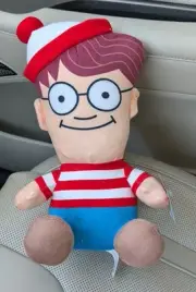 Where’s Waldo Plush Toy Factory 12” Big Head Cartoon Doll (C7)