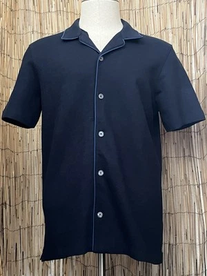 Ted Baker London Mens SS Button Up Shirt-Size 3 (US Medium)-NWT-100% Cotton