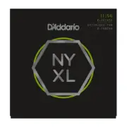 D'Addario NYXL1156 Electric Guitar Strings; D-tuning gauges 11-56