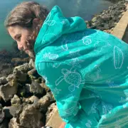 Australia Hooded towel back beach co