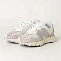 在飛比找蝦皮購物優惠-New Balance 327 白 灰 麂皮 NB 仙女 增