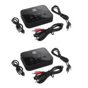 2X -107 Bluetooth 4.0 Stereo Audio Transmitter Splitter Adapter Music6227