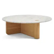 Pivot Round Marble Coffee Table
