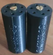 2x 18650 Li-Ion to 3x C-cell Flashlight Adapter