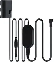 8.4V3A AC Power Adapter LP-E6N Dummy Battery with Power Cable for Canon 5D2, 5D3, 5D4, 6D, 6D2, 60D, 7D