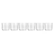 6pc Krosno Harmony 350ml Glass Tumbler Set Wine/Juice Party Drinkware Clear