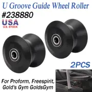 2 For Proform GoldsGym Freespirit Nordictrack Elliptical Wheel Leg Roller 238880