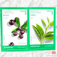 在飛比找蝦皮購物優惠-【NINI🇰🇷Innisfree】我的真萃能量面膜 綠茶 巴