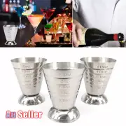 75ml Cup Bartending Wine Tools Spirit Stainless steel Jigger Cocktails Alcohol