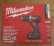 Milwaukee M18™ Compact 1/2" Hammer Drill/Driver Kit (2607-22CT)