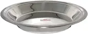 Stainless Steel Indian Parat Parant Pie Pan Dough Maker Dough Kneader Plate (L)