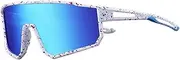 [Irisnaya] Polarized Kids Sunglasses for Sports and Outdoor Activities - Youth Baseball Sunglasses with UV Protection