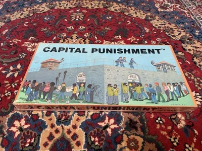 NEW Capital Punishment Board Game Hammerhead Games 1981 SEALED Capital Criminals