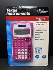 Pink Texas Instruments Scientific Calculator TI-30XIIS Math Statistics NIP
