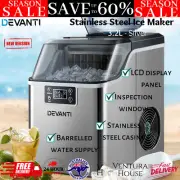 Devanti Ice Maker Machine Commercial 3.2L Portable Countertop Ice Cube Tray New