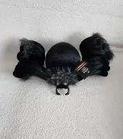New Hyde and EEK giant 50" Plush black Spider Halloween Decorative Prop
