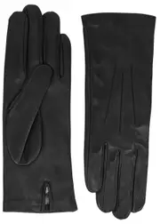 Dents Felicity Leather Gloves - Black 8.5 (XL)