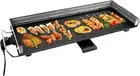 35" Electric Nonstick Extra Large Griddle Grill-Teppanyaki Grill BBQ Indoor/Outd
