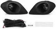 Fog Lights Compatible For Dodge Charger 2017 2018 2019 2020 Led Fog Light Kit Fog Lamp Cover Grill Headlight Wire Harness Switch 1 Set