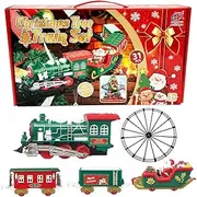 Christmas Train Sets for Around The Tree,Carriages Tracks for Trains | Toddler Model Trains for 4 5 6 7+ Years Old Boys