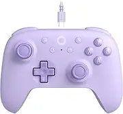8Bitdo Ultimate 2C Wired Controller for Windows PC and Android, with 1000Hz Polling Rate, Hall Effect Joysticks and Hall Triggers, and Remappable L4/R4 Bumpers (Purple)