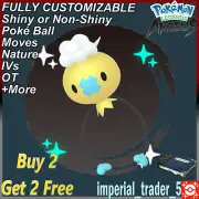 Pokémon Legends Arceus ✨ Shiny Alpha Drifloon ✨ W/ Best 6IV Customizable