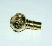 Brass Golden Handle Diving Helmet style handle For Walking Stick Cane Gift