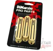 DiMarzio Set of (3) FAST TRACK Guitar Pickup Covers, CREAM, DM2002CR