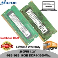 在飛比找蝦皮購物優惠-美光 4GB 8GB 16GB PC4 3200AA DDR