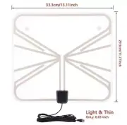 indoor tv antenna with amplifier booster digital