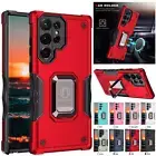 For Samsung Galaxy S25 S24 S23 S22 S21 S20 FE Ultra Shockproof Stand Case Cover