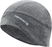 [EMPIRELION] Thermal Lightweight Skull Cap Helmet Liner Refletive Elements Cycling Running Beanies Hat for Men