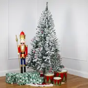 Winter Flocked 7.5ft/228cm Christmas Tree