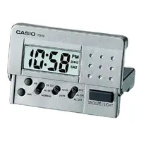 在飛比找momo購物網優惠-【CASIO】簡單攜帶款數位液晶鬧鐘(PQ-10D-8)