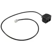 RJ9 4P4C Male To Dual Female Ports Connector Telephone Adapter Cable Wire9196