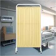 Clinic Privacy Partition,Standing Door Partition with Casters,Rolling Single Panel Room Screens,Divider for Beauty Salon Hall Office(Color 3,4-Panel)