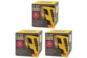 3x Legami Printed Do Not Cross Crime Scene Bathroom Toilet Roll Paper 10cm
