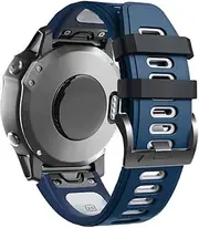 [BKUANE] 26mm 22mm Quick Fit Watchband For Garmin Fenix 6X 6 Pro 5X 3 3HR Silicone Easyfit Wrist Band Tactix 7 Pro 7X COROS VERTIX 2 Mk1