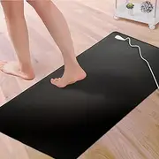 Grounding Mat, Universal Earthing Pad for Computer, Foot and Bed, Grounded Foot Therapy, Reduce EMF Radiation, Relieve Pain, Inflammation, Negative Ions, Carpel Tunnel（39'' x 11.8''