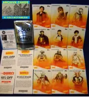 2018 Topps DENNY’S SOLO: a Star Wars Story 12 Card Set w/ Coupons & Wrapper